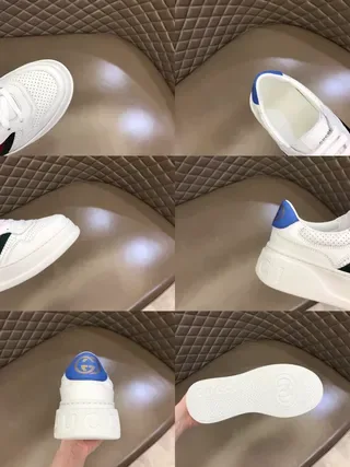 Gucci Tennis 1977 White Red Green Blue Lifestyle Sneakers 2