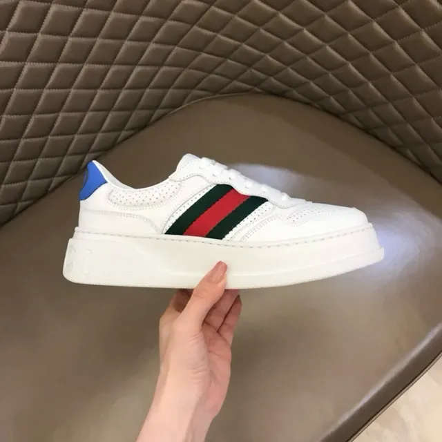 Gucci Tennis 1977 White Red Green Blue Lifestyle Sneakers 3