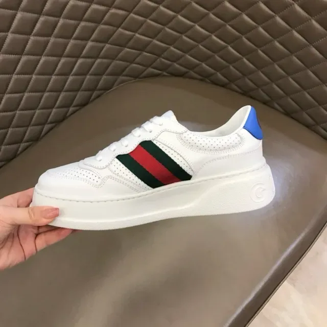 Gucci Tennis 1977 White Red Green Blue Lifestyle Sneakers 6