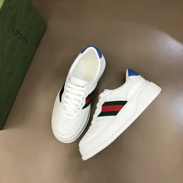 Gucci Tennis 1977 White Red Green Blue Lifestyle Sneakers 9