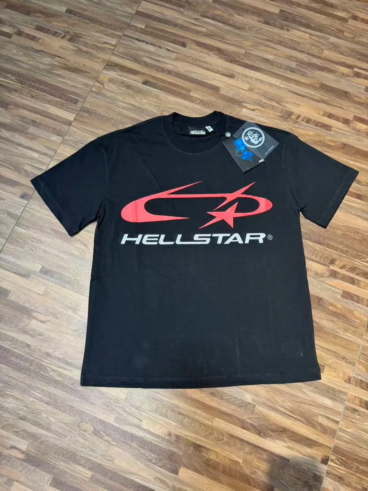 Hellstar Flame Logo Graphic Oversized T-Shirt 5