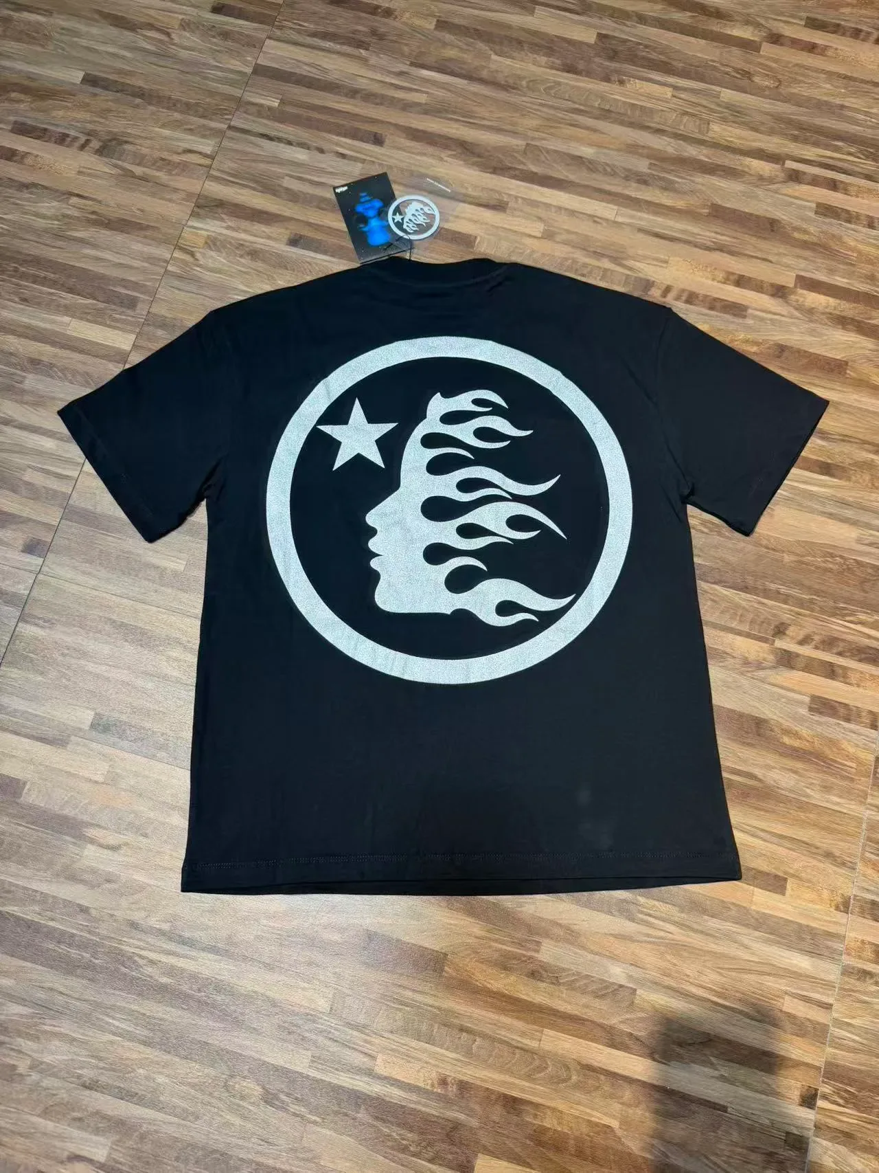 Hellstar Flame Logo Graphic Oversized T-Shirt 6
