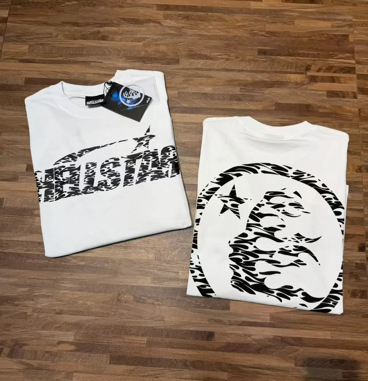 Hellstar Graphic Print Crewneck T-Shirt 7