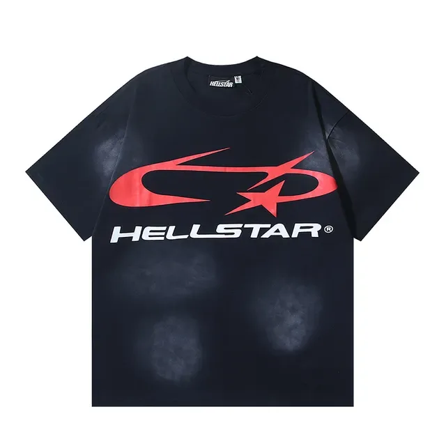 Hellstar ग्राफिक प्रिंट ओवरसाइज़्ड काली टी-शर्ट 2