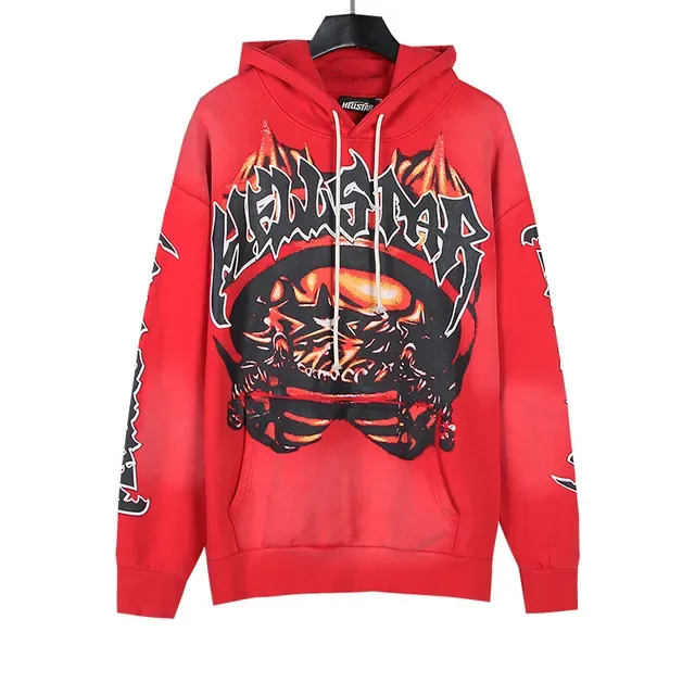 Hellstar Graphic Print Oversized Hoodie 4