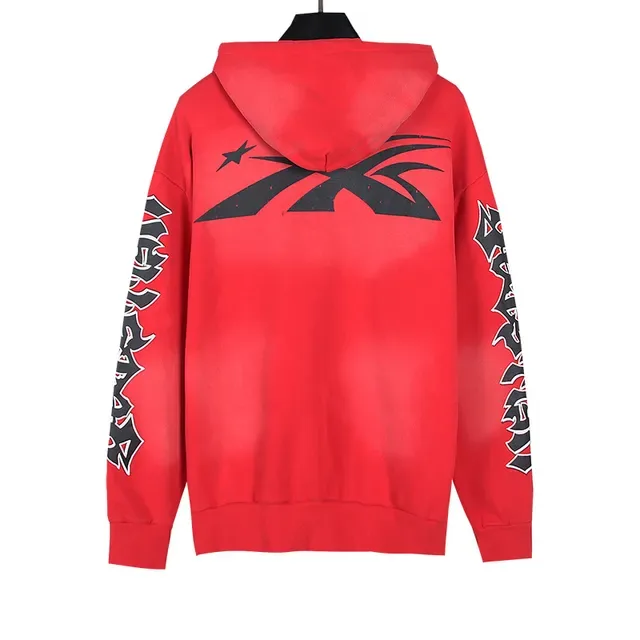 Hellstar Graphic Print Oversized Hoodie 5