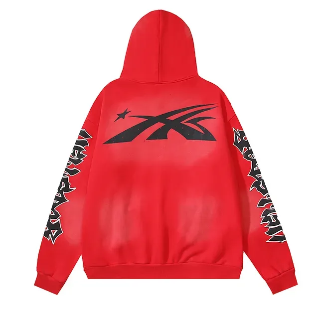 Hellstar Graphic Print Oversized Hoodie 8