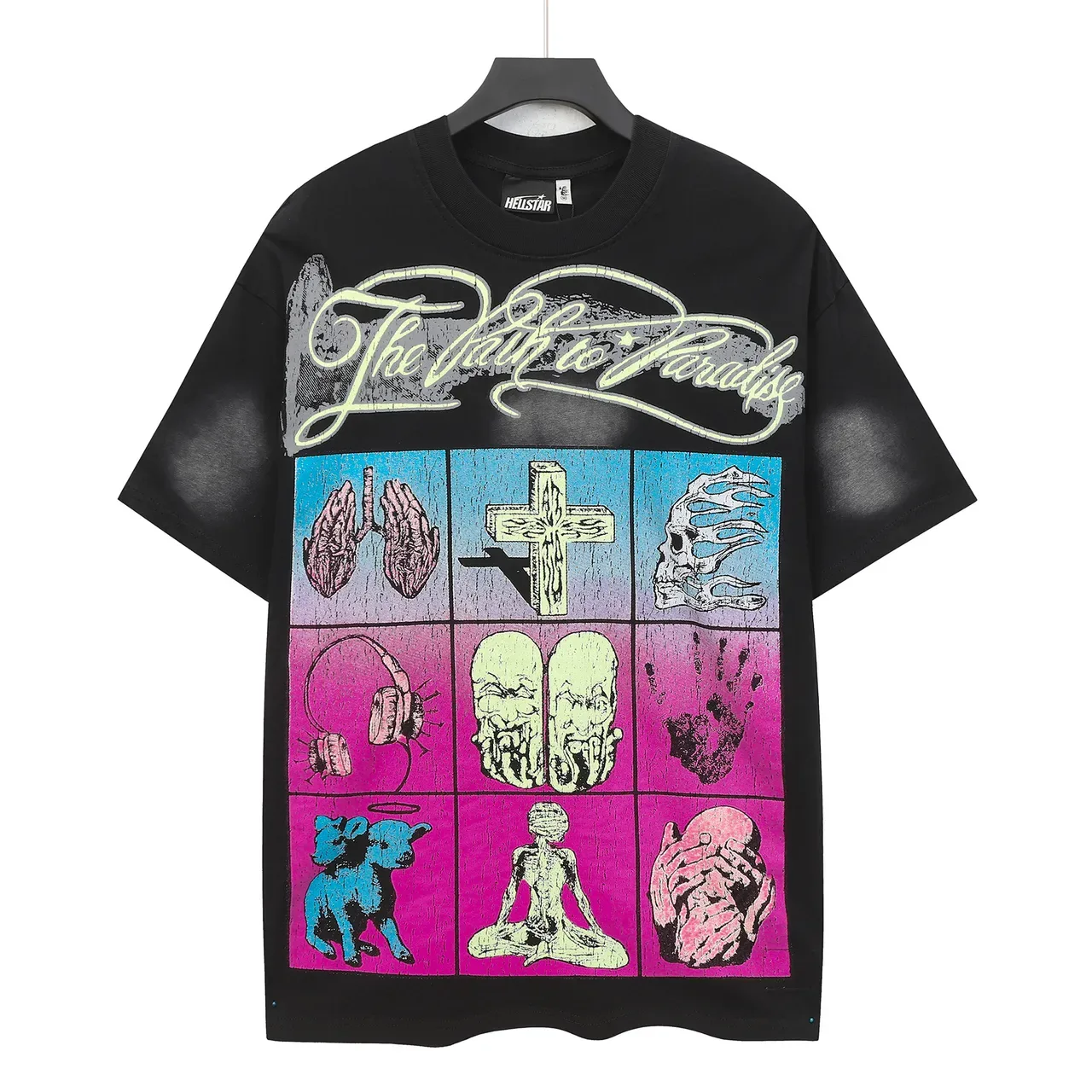 Hellstar Graphic Print Oversized T-Shirt 3