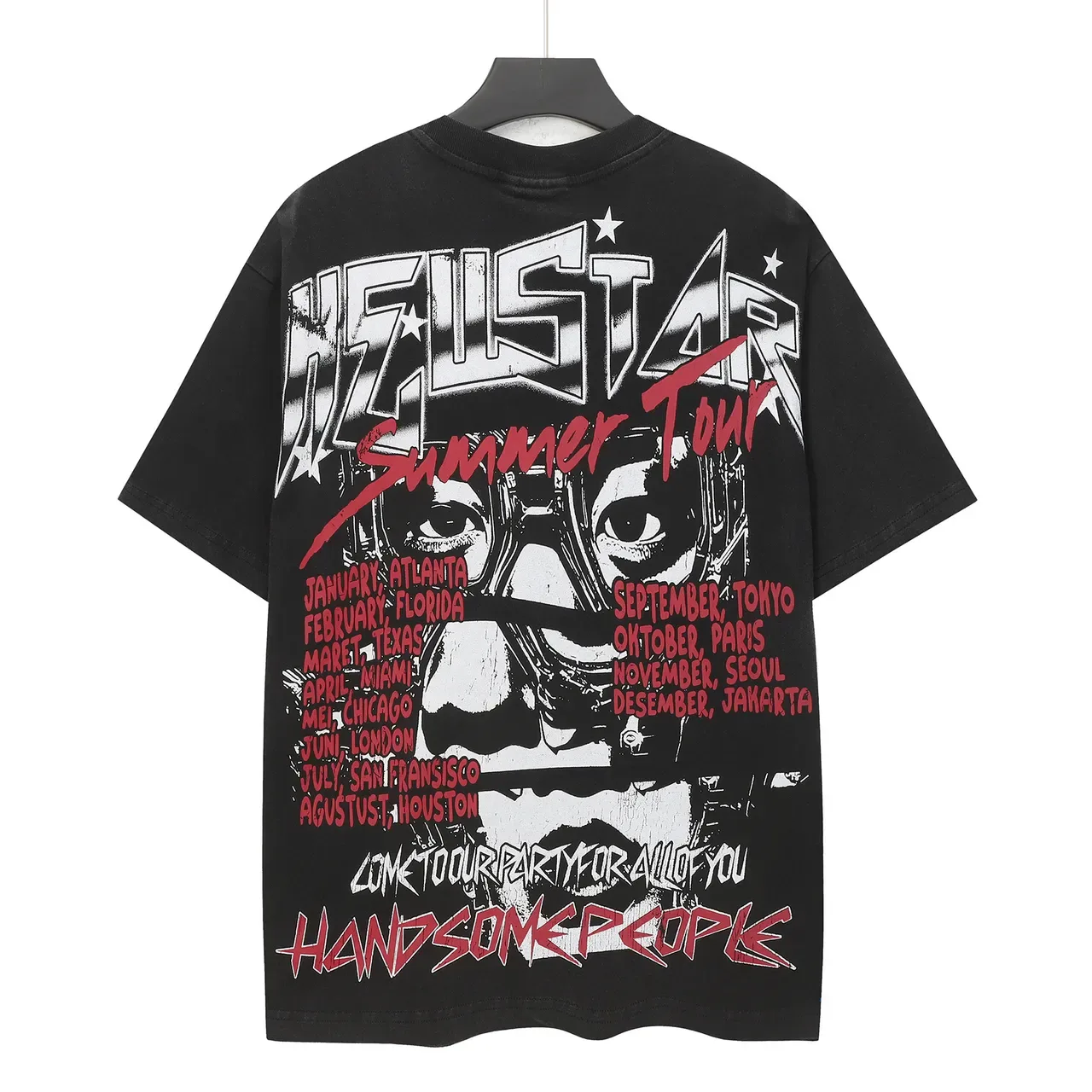 Hellstar Graphic Print Oversized T-Shirt 3