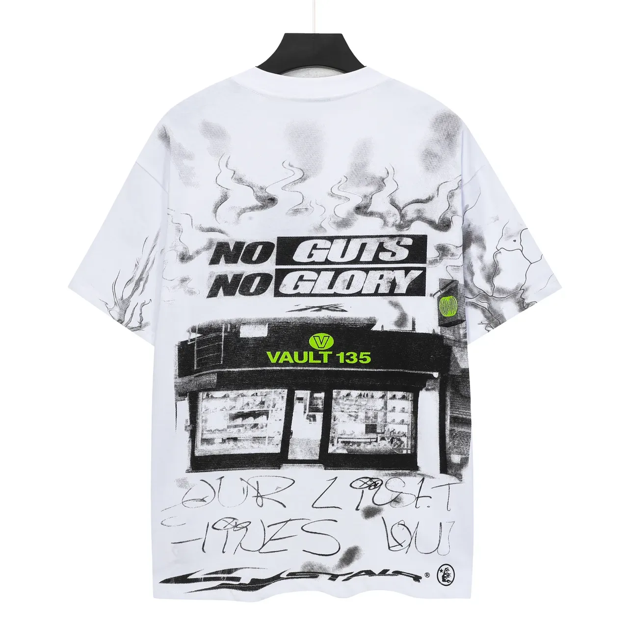 Hellstar Oversized Graphic Print T-Shirt 4