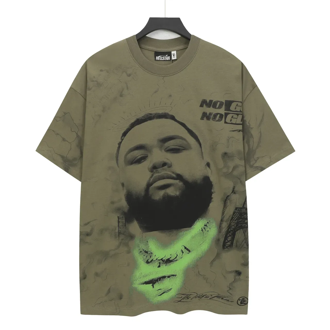 Hellstar Oversized Graphic Print T-Shirt 6