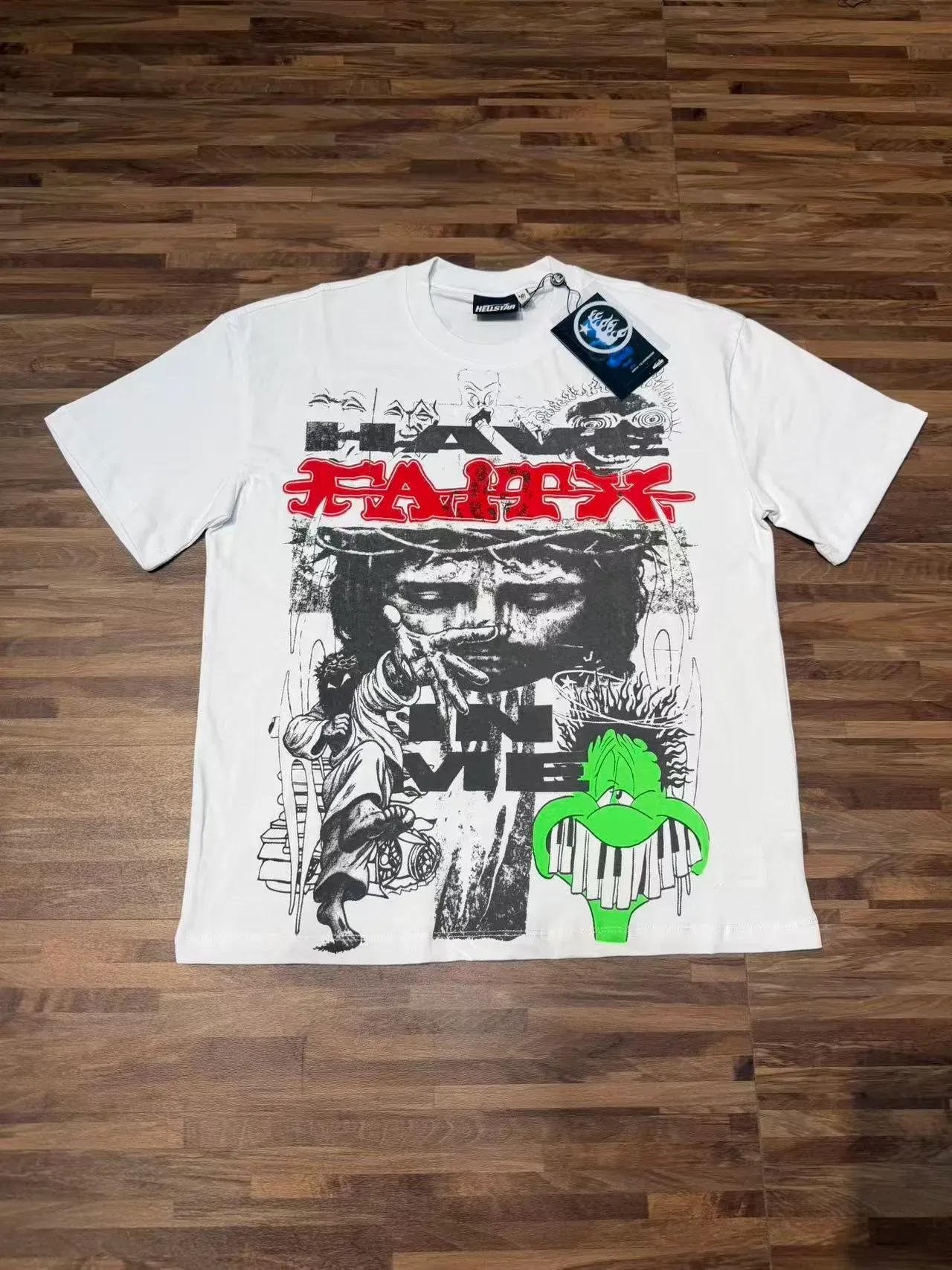 Hellstar Oversized Graphic Print T-Shirt 10