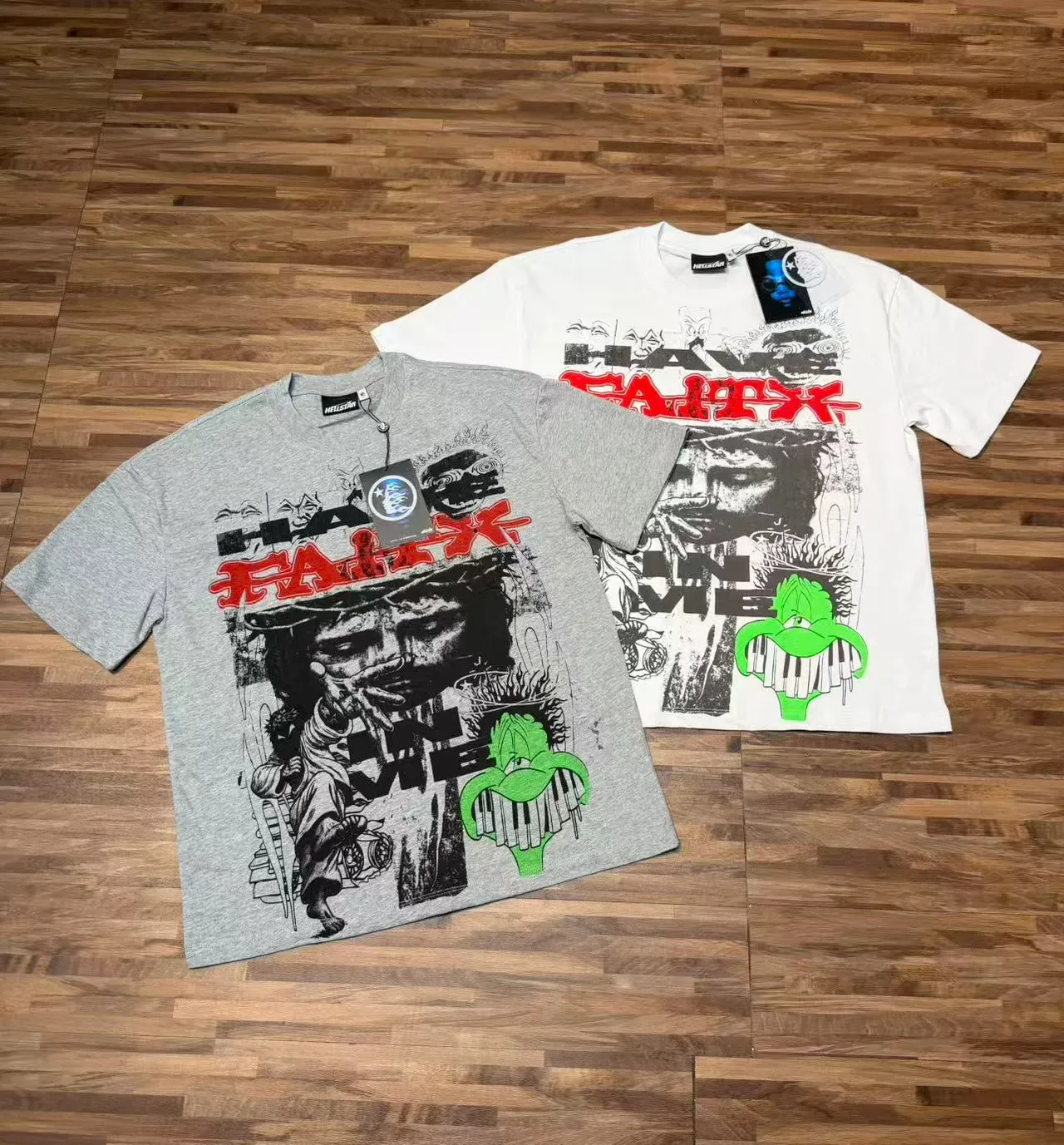 Hellstar Oversized Graphic Print T-Shirt 12