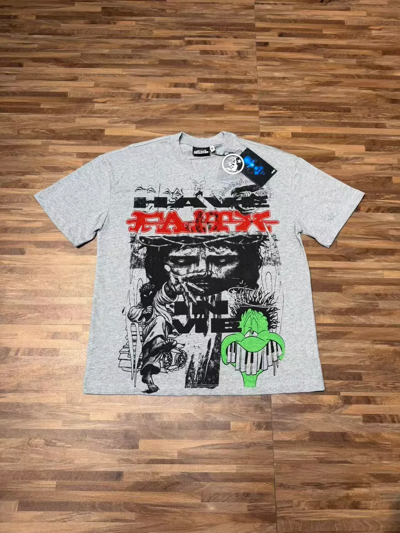 Hellstar Oversized Graphic Print T-Shirt 14