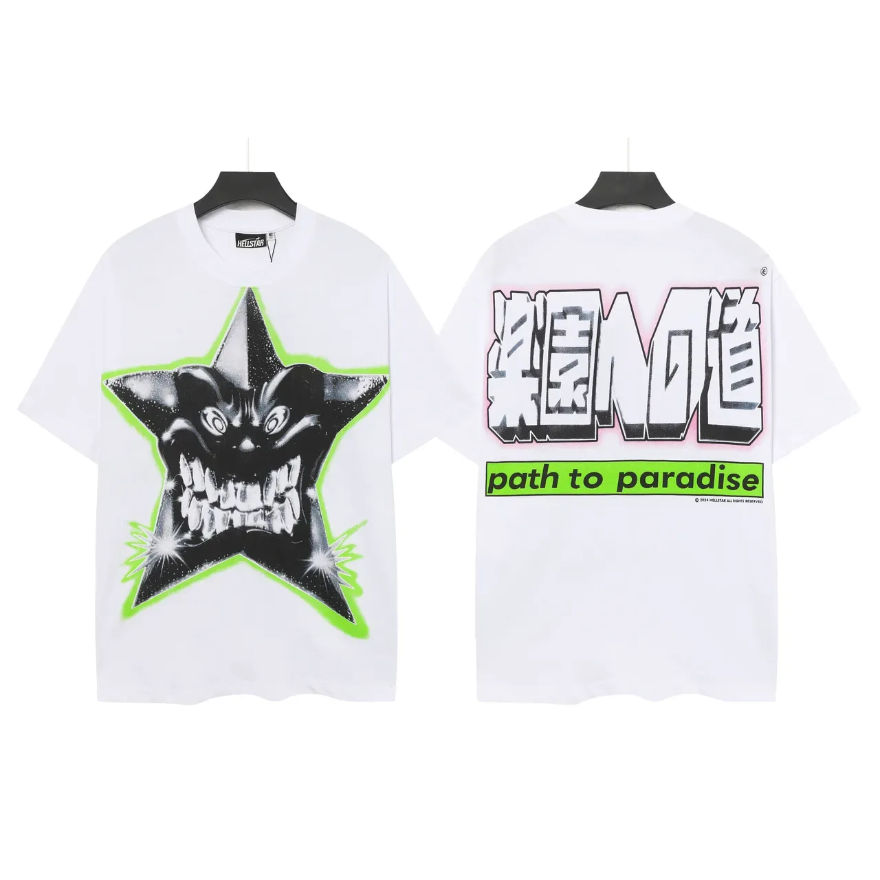 Hellstar Star Monster Graphic Print Oversized T-Shirt 2