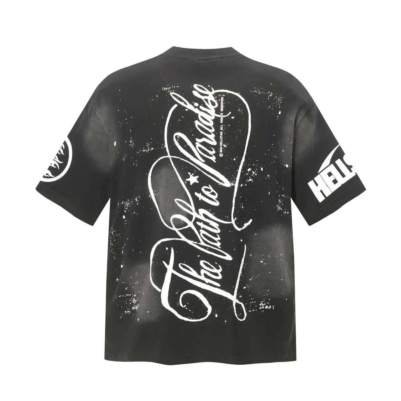 Hellstar The Path to Paradise Graphic Print Black T-Shirt 3