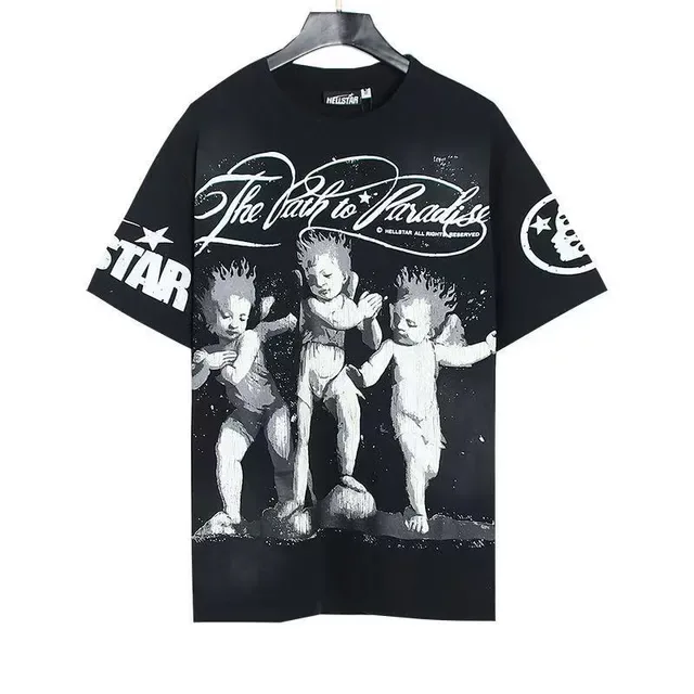 Hellstar The Path to Paradise Graphic Print Black T-Shirt 4