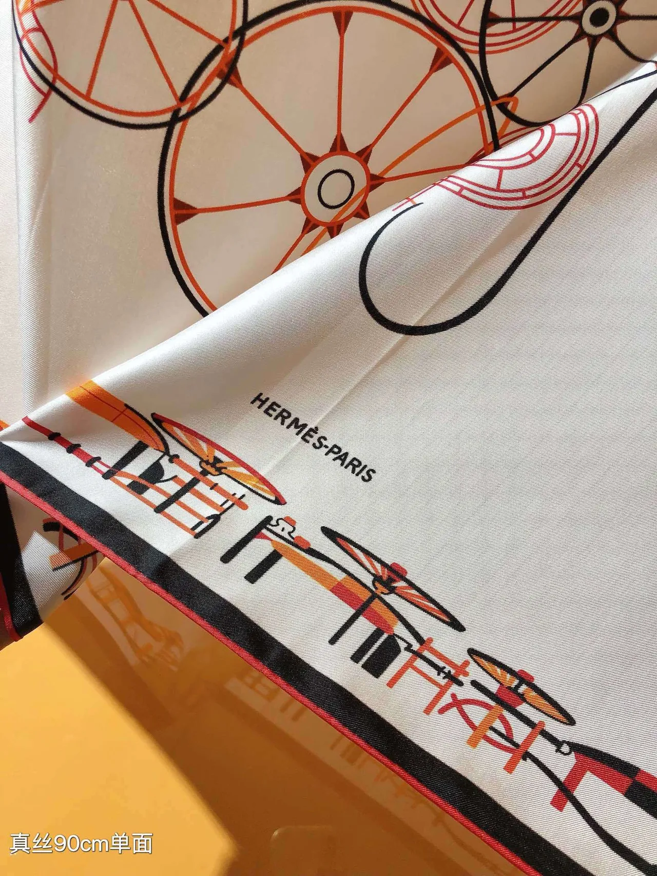 Hermès Aviation Motif Silk Scarf 6