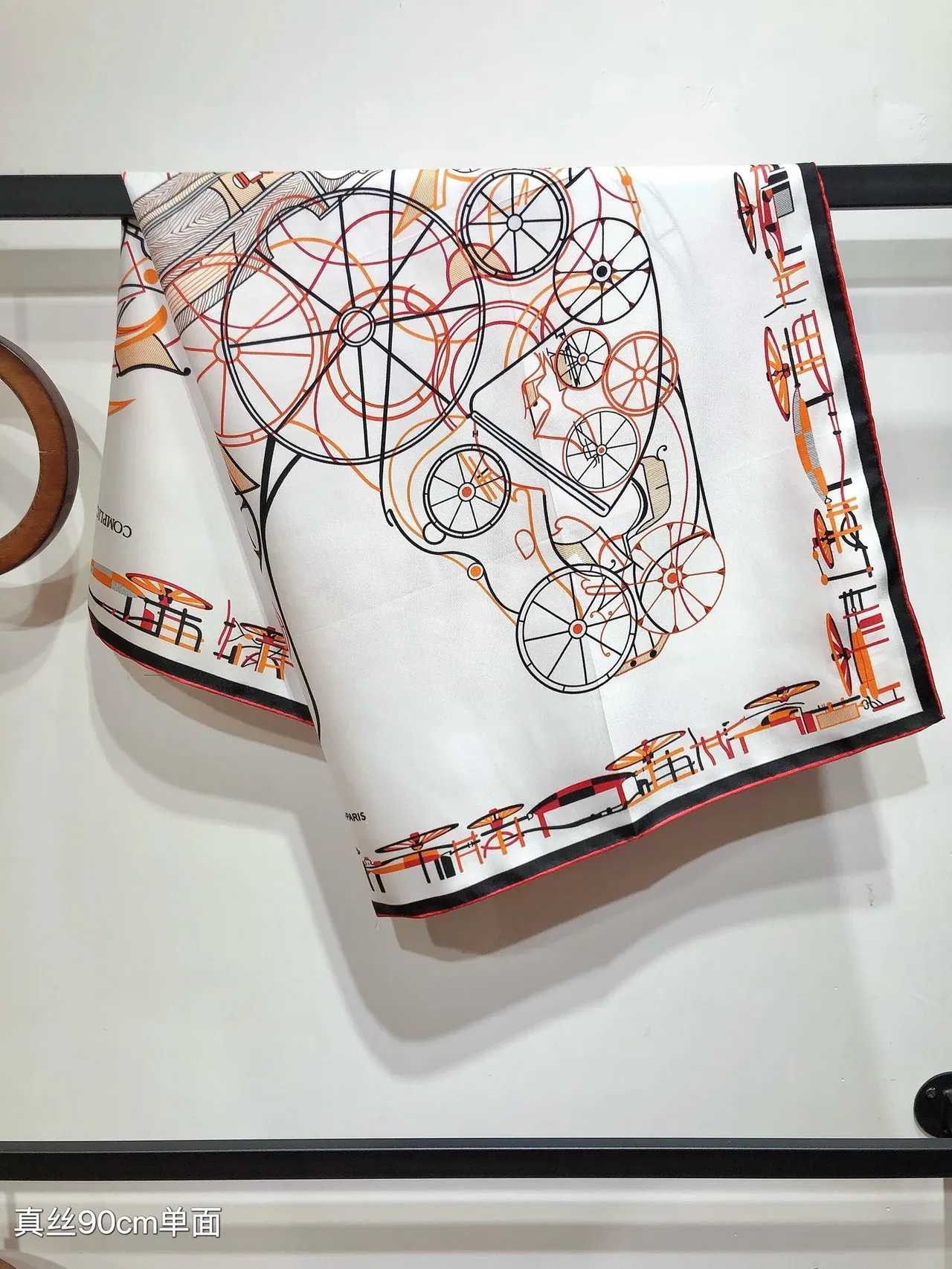 Hermès Aviation Motif Silk Scarf 9