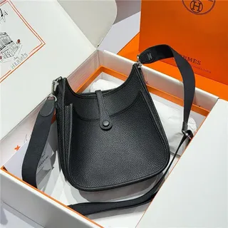 Hermès Evelyne perforé H Logo Cuir Tobacco sac underarm 3