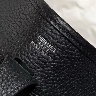 Hermès Evelyne perforé H Logo Cuir Tobacco sac underarm 8