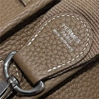 Hermès Evelyne perforé H Logo Cuir Tobacco sac underarm 12