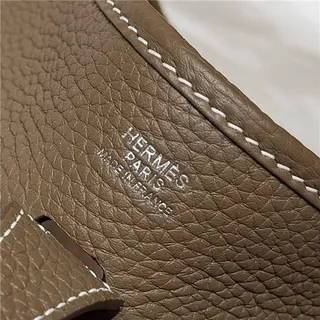 Hermès Evelyne perforé H Logo Cuir Tobacco sac underarm 13