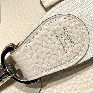 Hermès Evelyne perforé H Logo Cuir Tobacco sac underarm 22