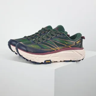 Hoka Mafate Speed 2 Navy Green Gold zapatos de correr