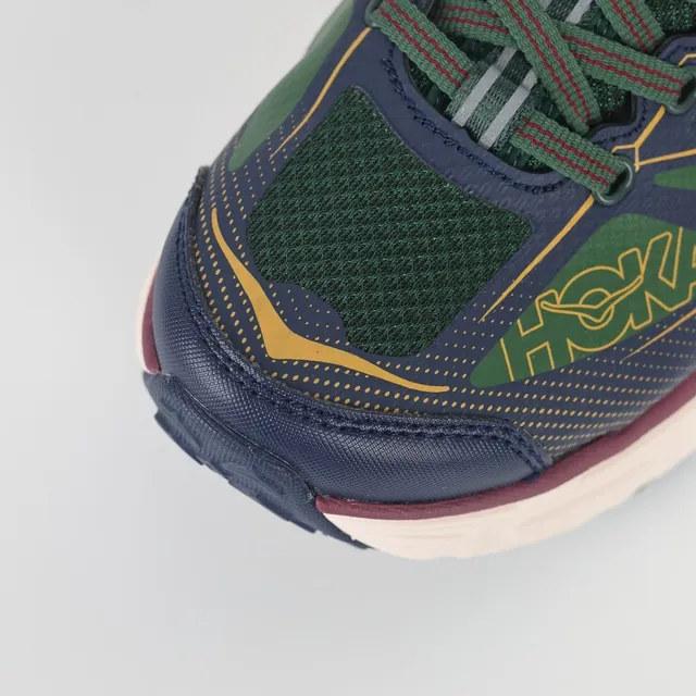 Hoka Mafate Speed 2 Navy Green Gold chaussures de course 5