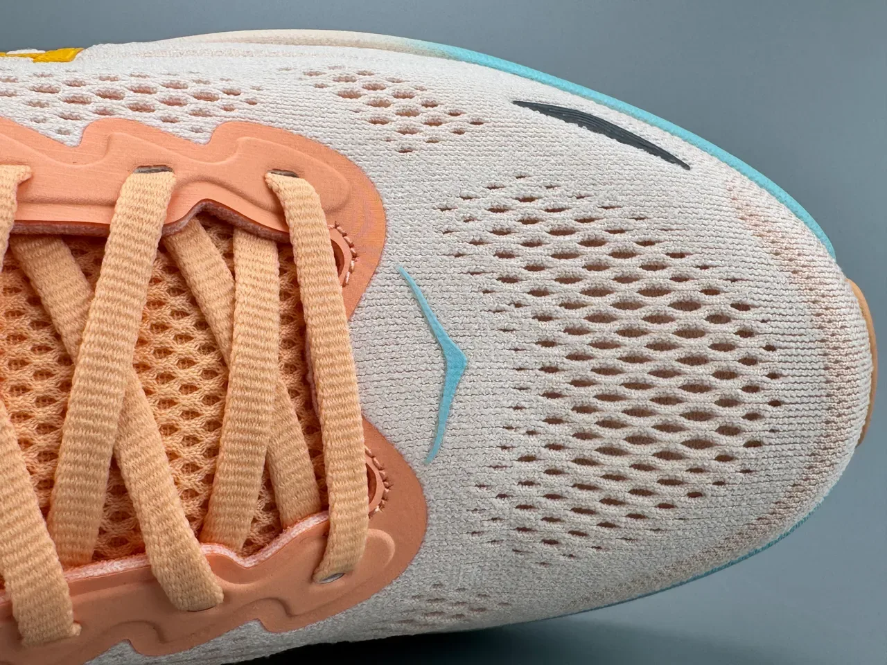 Hoka Tênis de Corrida Laranja Verde Upper de Malha Engineered Sola com Gradiente 2