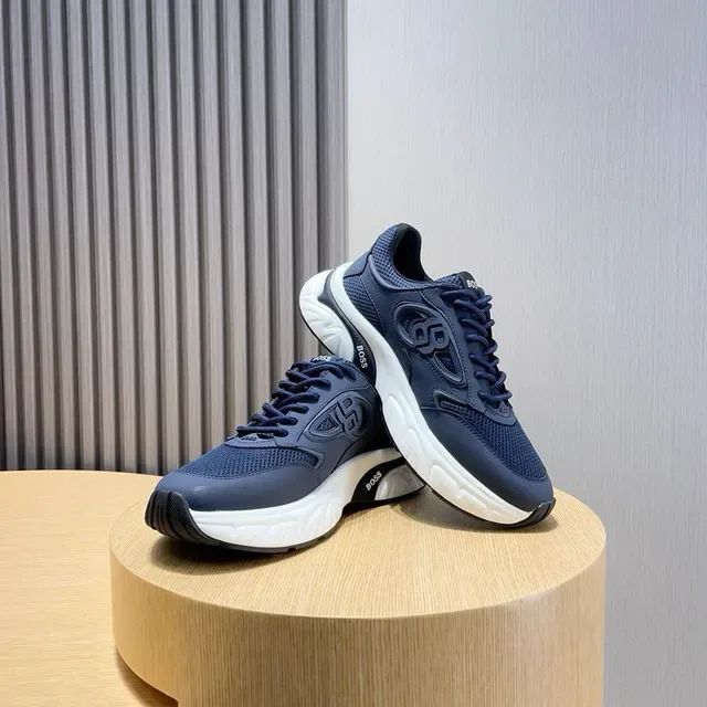 Hugo Boss Sneakers Lifestyle Navy e Branco 4