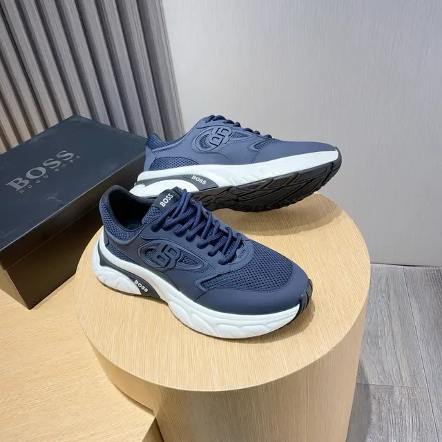 Hugo Boss Sneakers Lifestyle Navy e Branco 6