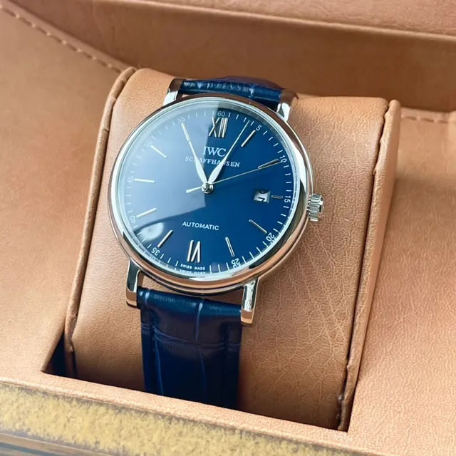 IWC Portugieser Automatic Blue Dial Mechanical Watch 2