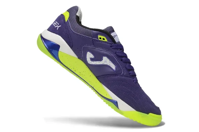 Joma Purple Yellow Low-Top Synthetic Leather Upper Lifestyle Sneakers 2