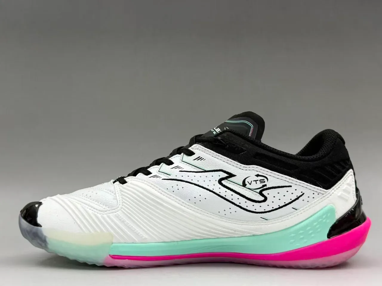 Joma TOP-FLEX White Black Mint Pink Lifestyle Sneakers 10