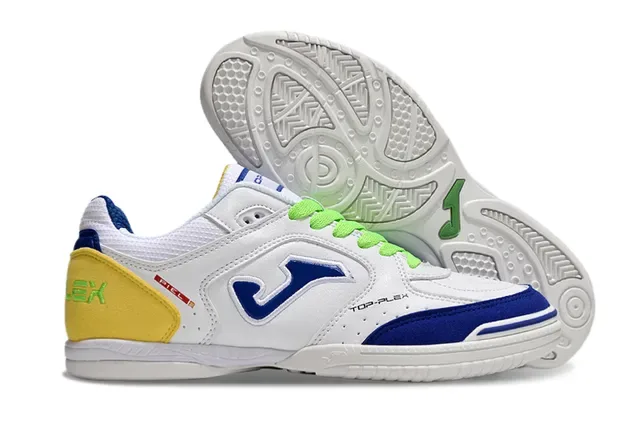 Joma Top-Plex White Blue Synthetic Upper Sneakers 13