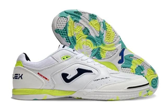 Joma Top-Plex White Blue Synthetic Upper Sneakers 22