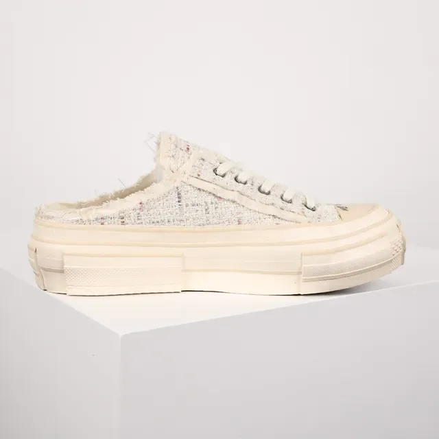 JW Anderson Tweed Mule Slip-On Lifestyle Sneakers 7