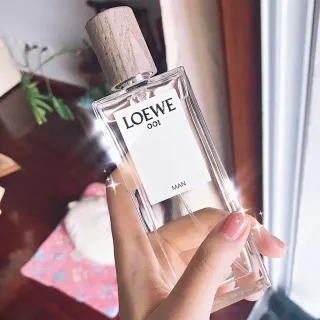 Loewe 001 Man Transparent Glass Bottle Perfume