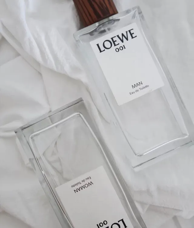 Loewe 001 Man Transparent Glass Bottle Perfume 3