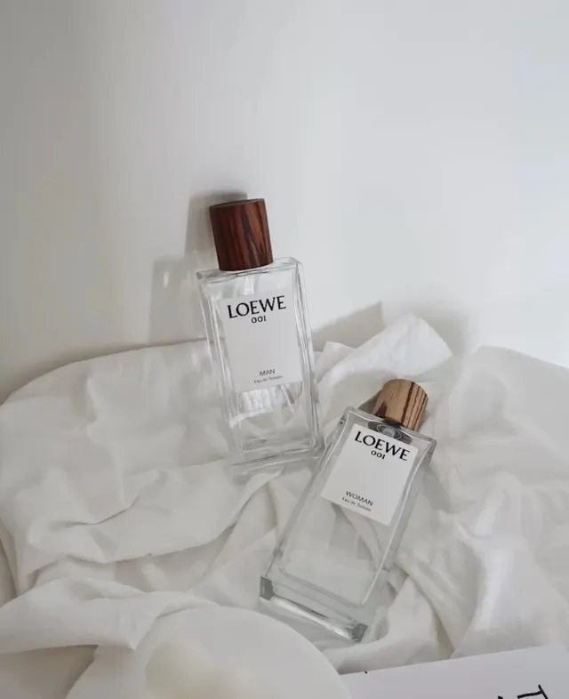 Loewe 001 Man Transparent Glass Bottle Perfume 7
