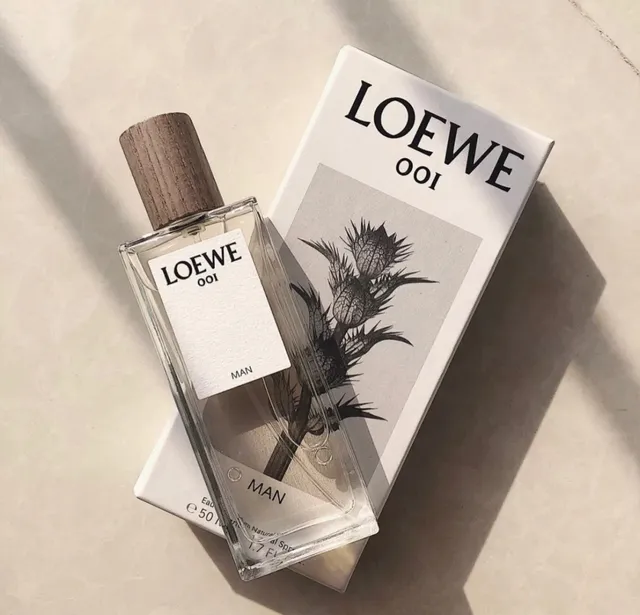 Loewe 001 Man Transparent Glass Bottle Perfume 8