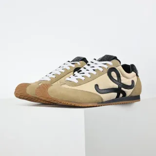 Loewe Flow Runner Beige and Black Lifestyle Sneakers