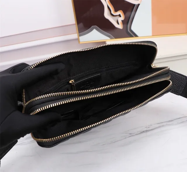 Louis Vuitton Black Gold Woven Leather Quilted Basketweave Messenger Bag 2