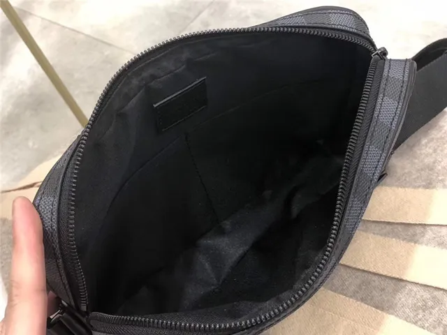 Louis Vuitton Black Gray Damier Graphite Monogram Canvas Rectangular Structured Silhouette Messenger Bag 11