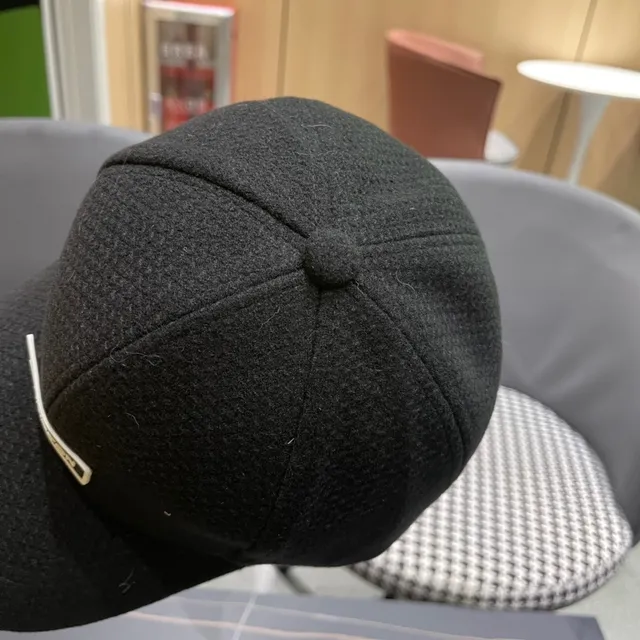 Louis Vuitton Black Structured Baseball Cap 3