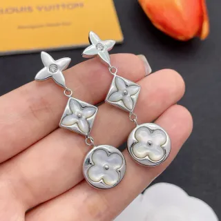 Louis Vuitton Blossom Floral Drop Earrings