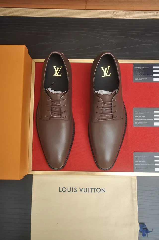 Louis Vuitton أحذية أكسفورد بني كاب تو 5