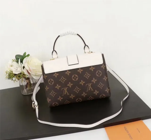 Louis Vuitton Brown Pink Structured Top-Handle Monogram Canvas Tote Bag 7